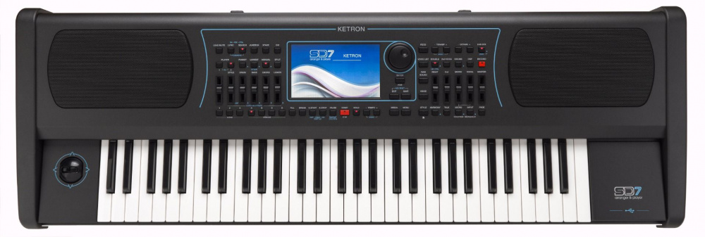 Ketron SD7 Arranger Keyboard 61 tangenter Ljosland Musikk AS